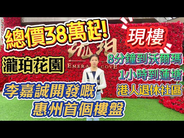 【大亞灣·瀧珀花園】李嘉誠開發嘅惠州首個樓盤  |  總價38萬起！|  58-78方  |  現樓  |  8分鐘到沃爾瑪  |  門口巴士往返蓮塘/羅湖 #惠州筍盤 #大亞灣 #臨深樓盤