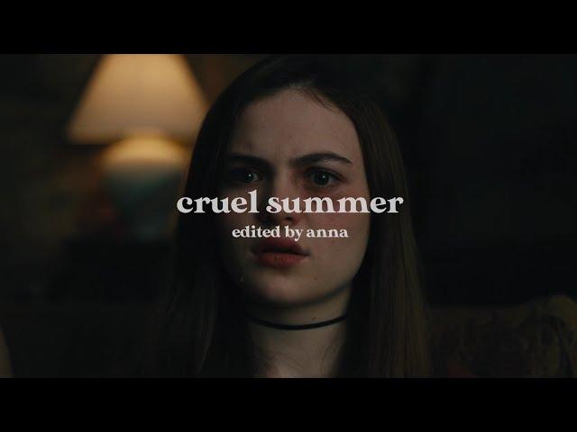 cruel summer | all the things she said