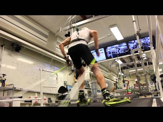 Action at the Swedish Winter Sports Research Centre