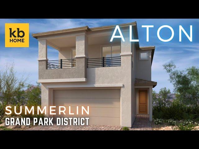 West Summerlin New Home Community The Landings at Alton by KB Home in Grand Park District, Plan 2090