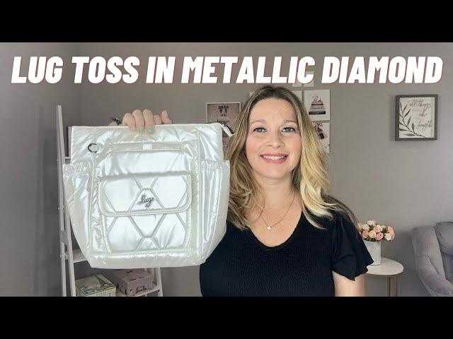 Lug Toss Crossbody Bag Review | LUG Toss in Metallic Diamond | #lug