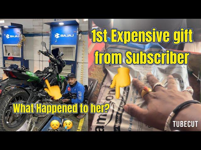 Subscriber send me so expensive gift  what Happened to my Beast #automobile #bajaj #vlog #hetauda