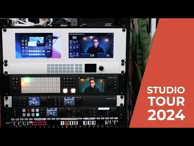 My extremely overengineered livestreaming studio | STUDIO TOUR 2024