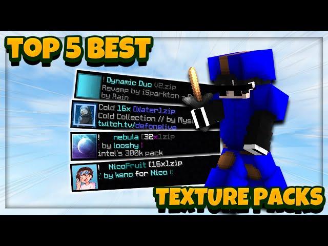 Top 5 BEST Texture Packs For Bedwars - FPS Boost (1.8.9)