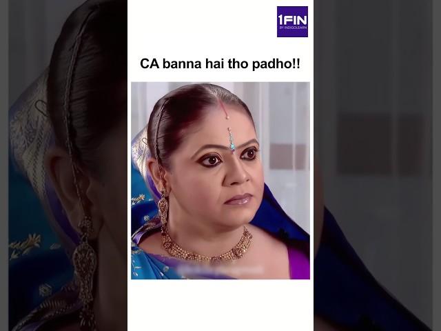 Only she can motivate me! #CA #1FIN #indigolearn #gopibahu #kokilaben #saathnibhanasaathiya
