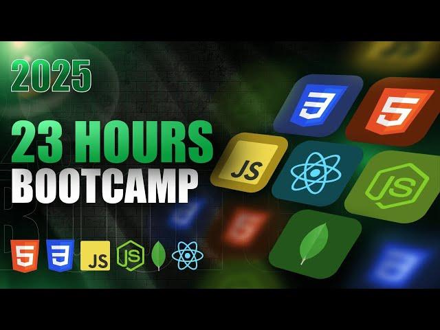 FREE Coding Bootcamp - Build 4 Full Stack Projects in 23 Hours