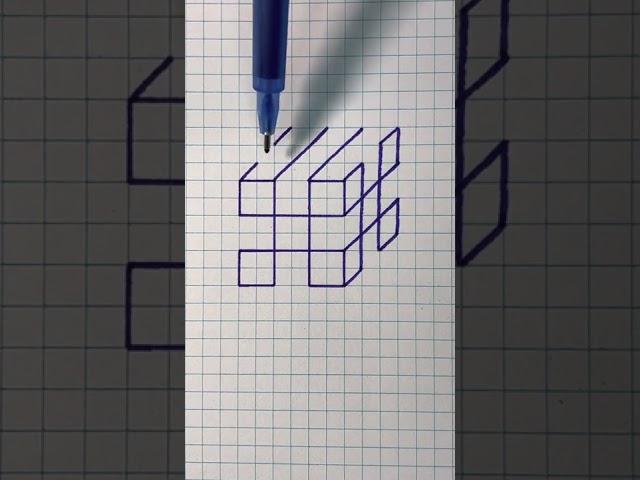 3D Drawing Cube