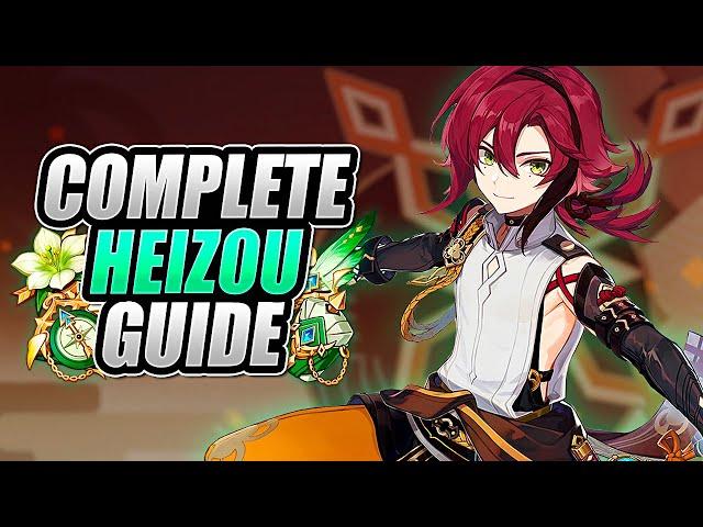 HEIZOU - COMPLETE GUIDE - Optimal Builds, Design Breakdown, Gameplay Showcase | Genshin Impact