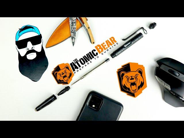 The Atomic Bear Defender Tactical Pen