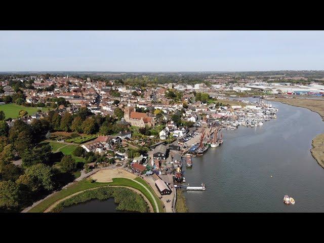 Maldon Essex Drone Footage 6th -7th October 2018