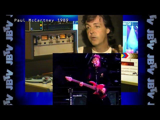 Paul McCartney (Non JBTV Interview on my radio show, 1989)