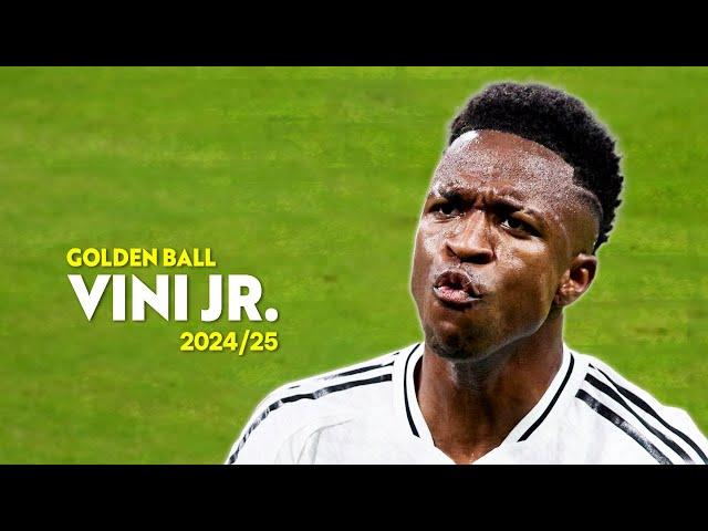 Vinícius Júnior 2024/25 - Crazy Skills & Goals - Golden Ball