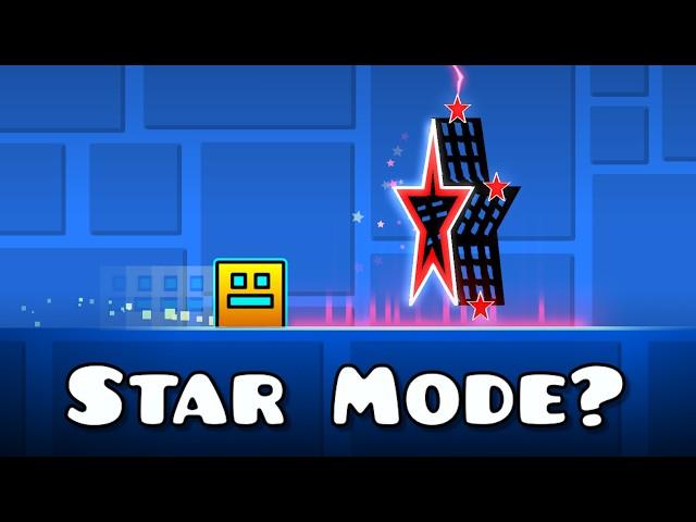 I Made A Star Game Mode In Geometry Dash