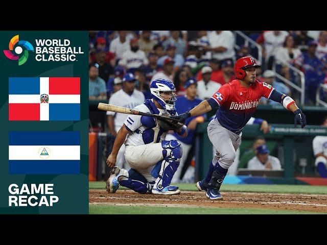 Dominican Republic vs. Nicaragua | 2023 World Baseball Classic