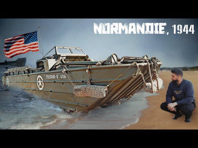 On TEST un camion AMPHIBIE de la Seconde Guerre Mondiale