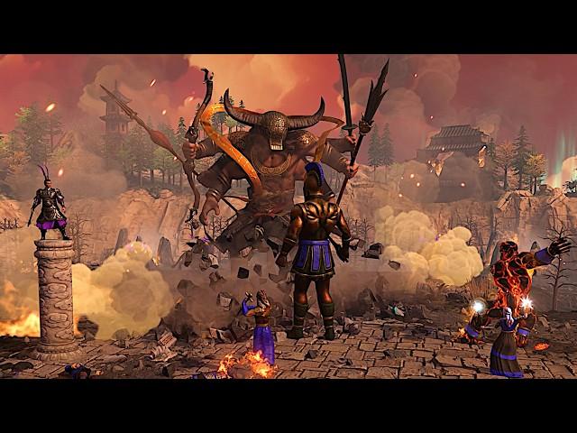 Age of Mythology Retold: Immortal Pillars DLC - Cutscenes & Story