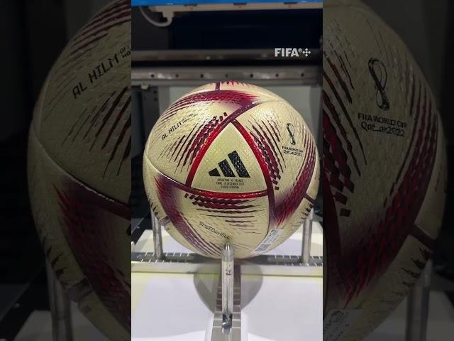 The official match ball for #FIFAWorldCup final has reached Lusail Stadium | Al Hilm