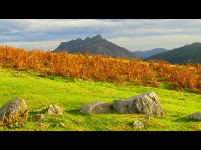 Skydiver -Mark Knopfler .-Cromlech in Artikutza (Basque Country)