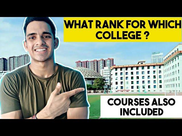 WHAT RANK FOR WHICH COLLEGE | IMU CET RANK | DNS | BSC | BTECH | AJAY KHATI