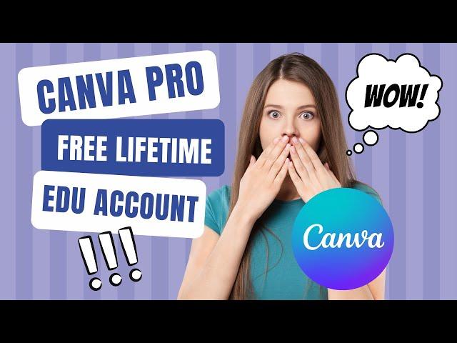 How To Get Canva Pro For FREE 2022 (Free premium canva account for education Step by Step Tutorial )