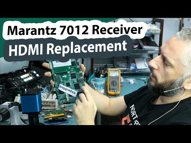 Marantz 7012 Receiver - Damaged Screw hole HDMI Connector Replacement Expedited.