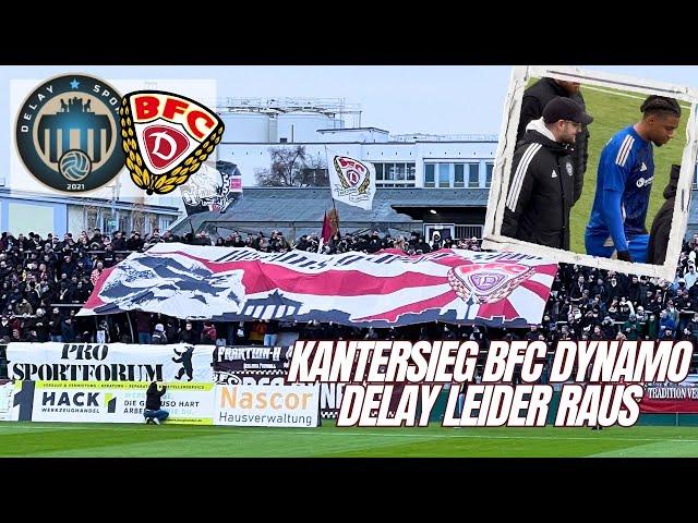 DELAY SPORTS ERLEIDET KANTERNIEDERLAGE!Delay Sports gegen BFC Dynamo / Stadionvlog FANPRIMUS