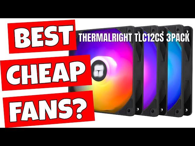 Cheap ARGB PC Fans But There IS A Cost Thermalright TL C12C S 3 Pack