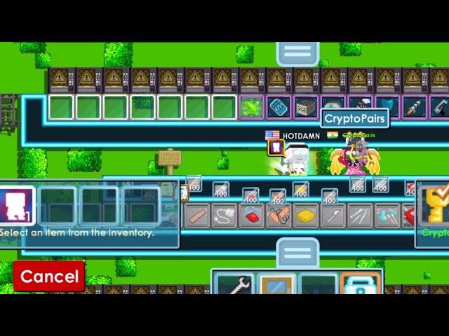 Getting Scammed 200DLS IN GROWTOPIA