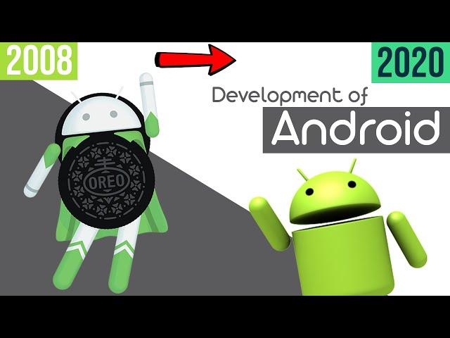 Evolution of Android Operating System (2008 - 2020) | Android version history