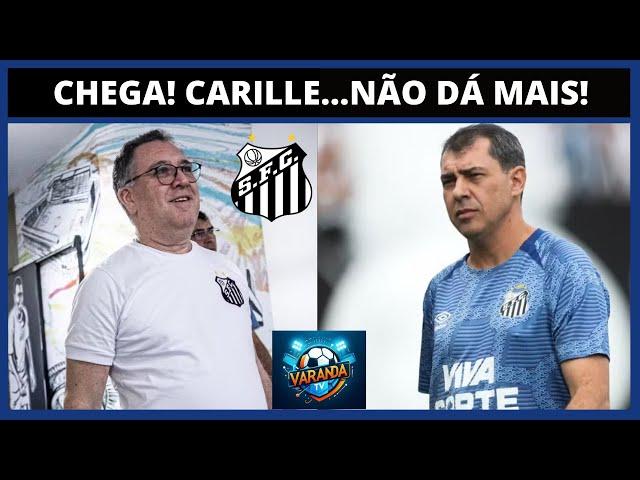 FORA CARILLE! | SANTOS PERDE EM CASA E SAI VAIADO EM JOGO DA TAÇA