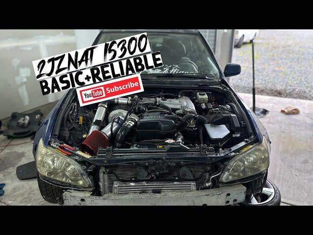 2jz na-T Lexus Is300 2JZGE VVTI  turbo build