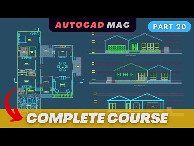AutoCAD Blocks Library & Dynamic Blocks | Autocad 2023 Mac - From Zero To Hero - Part 20