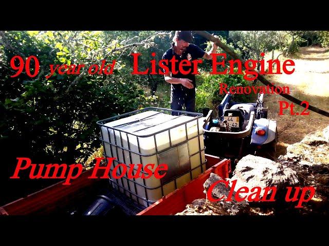 90 year old LISTER ENGINE Renovation Part2