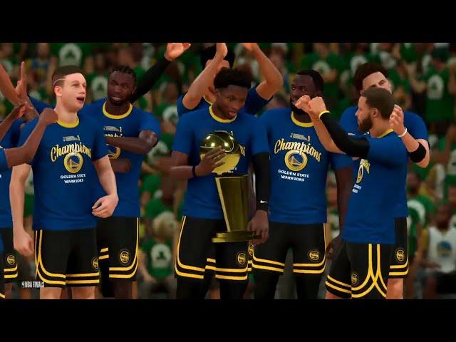 WARRIORS WON THE 2024 NBA CHAMPIONSHIP(MyCareer)