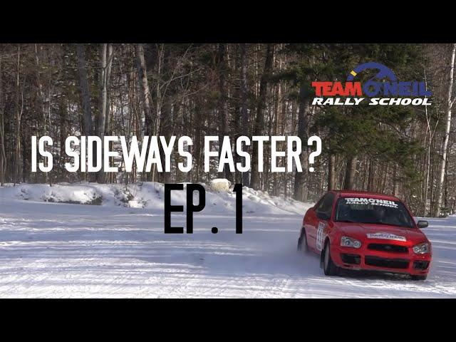 Is Sideways Faster? Ep1: AWD Snow and Ice