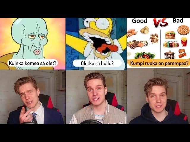 Videoita jotka auttaa kun on tylsää