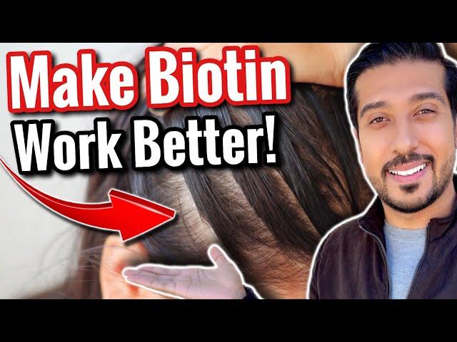 Biotin for Receding Hairline | Watch This BEFORE Taking Biotin for Hair, Skin, and Nails