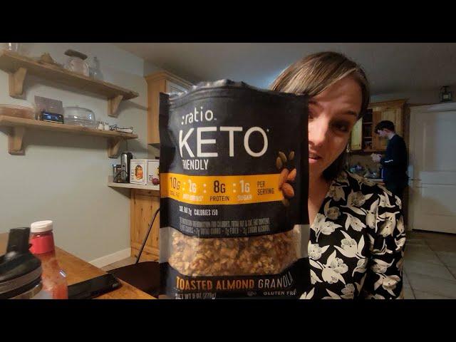 Review for :ratio Keto Friendly Toasted Almond Granola Cereal