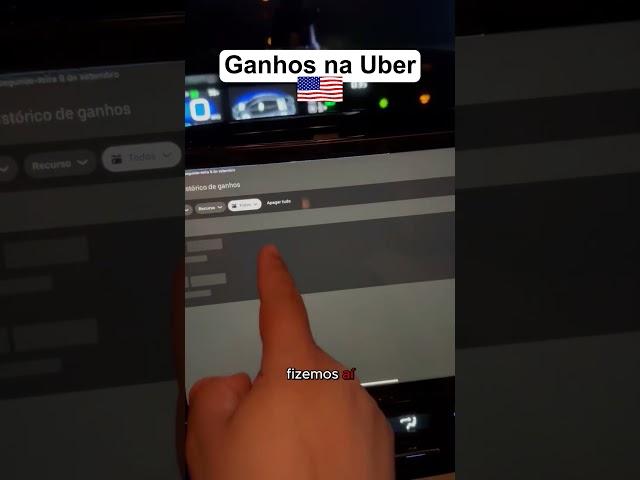 GANHOS NA UBER ESTADOS UNIDOS, VALE A PENA?