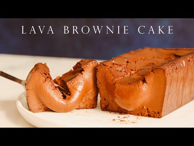 The Best Lava Brownie Cake Super Rich Chocolate