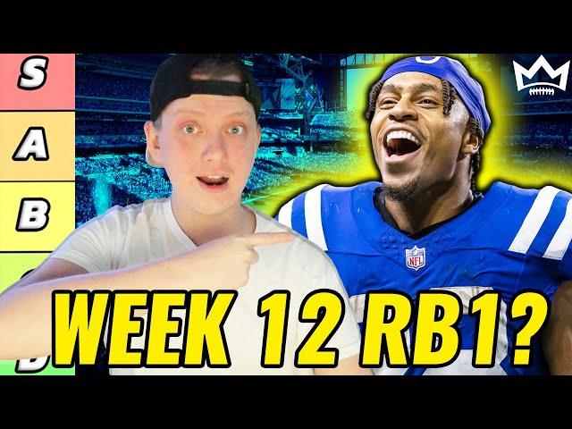 Top 36 Running Back Rankings for Week 12 Fantasy Football