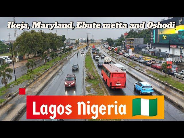 LAGOS NIGERIA  MAINLAND TOUR - OSHODI, IKEJA, EBUTE METTA AND MARYLAND