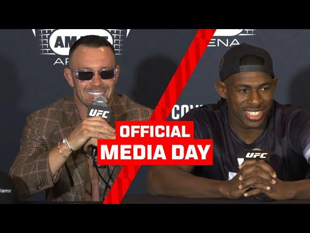 "Why You Lying Colby Covington?"  | UFC Tampa Media Day