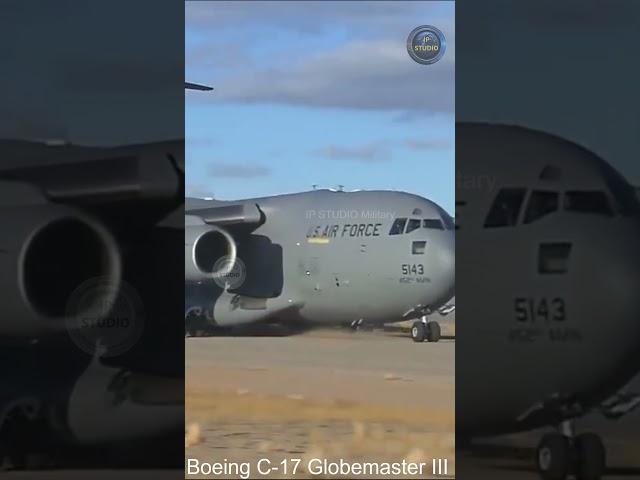 Boeing C-17 Globemaster III — американский военно-транспортный самолёт. #shortsyoutube