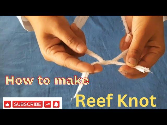 How to make Reef Knot By PC nursing procedure