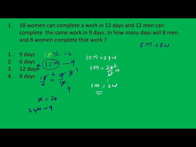 | TIME AND WORK PRACTICE BITS PART -2 | కాలం - పని | MATHS OMSSCLASSES | AP TS DSC SGT SA MATHS |