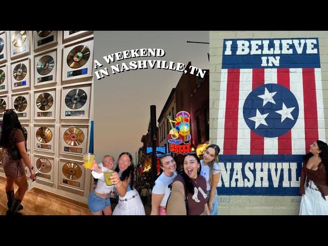 The most inconsistent vlog ever | Nashville Broadway , Country hall of fame museum, Travel Vlog