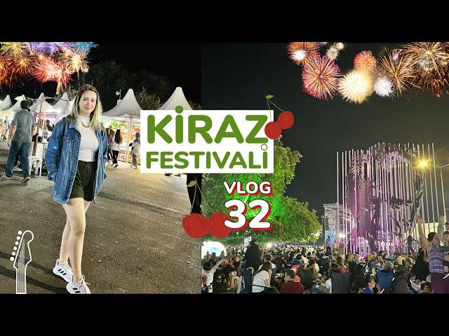 TEKİRDAĞ KİRAZ FESTİVALİ VLOG #vlog32