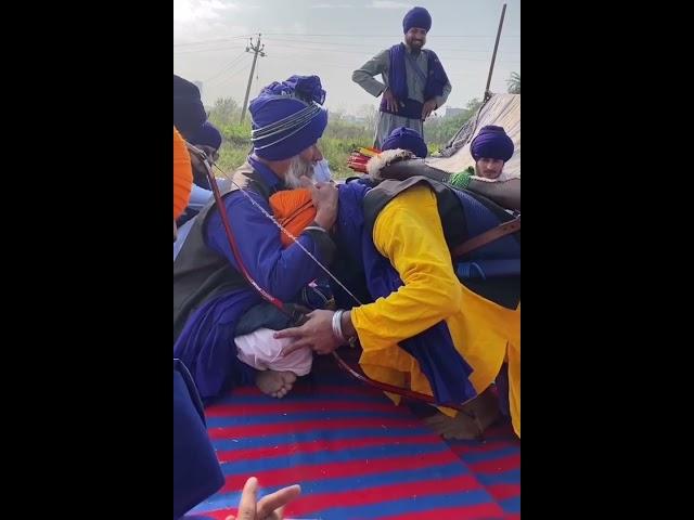 Baba Hari SinghJi Nihang Tarna Dal | Giani Surinder Singh ji Samrat Headgranthi Budda Dal Raqba