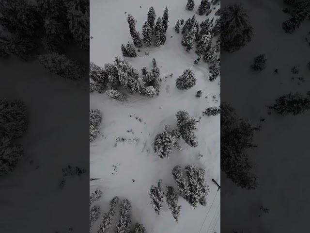 #pnw #dji #dronevideo #droneshots #washington #desi #ski #winterwonderland #seattle #snowland